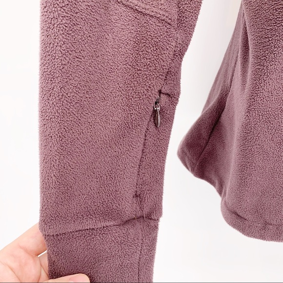 Nike ACG Brown 1/4 Zip Fleece Pullover Sweatshirt - Picture 7 of 8